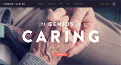 Desktop Screenshot of geniusofcaring.com